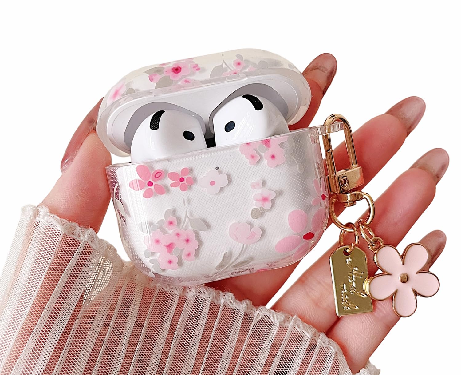 Amazon.com: MINSCOSE Compatible with AirPods 4 Clear Case,Cute